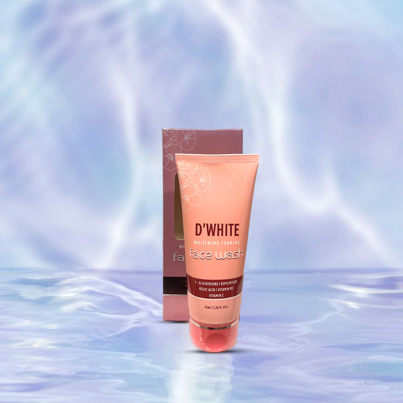 D'WHITE WHITENING FOAMING Face Wash